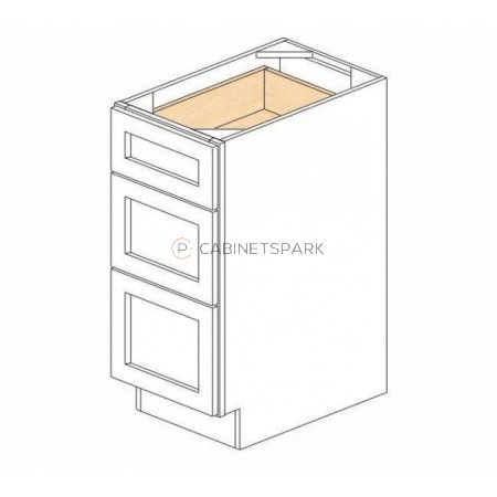 Forevermark AX-SVB1221-34-1/2" Bathroom Cabinet Vanity Drawer Pack | Xterra Blue Shaker