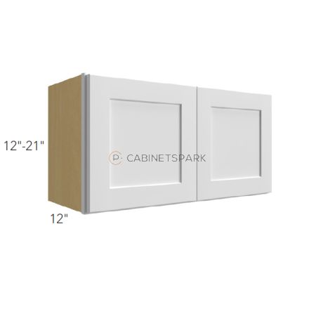 Fabuwood IN-W3312 Double Door Wall Cabinet | Imperio Nickel