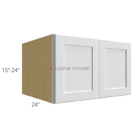 Fabuwood IN-W301524 Double Door Deep Wall Cabinet | Imperio Nickel