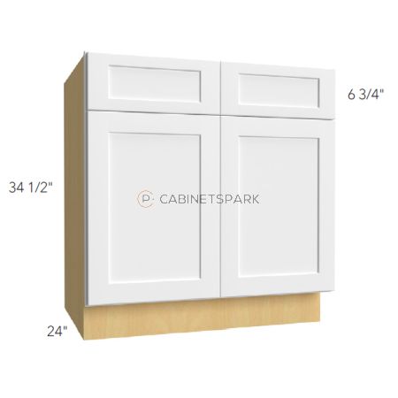 Fabuwood GC-B33 Double Door Base Cabinet | Galaxy Cobblestone