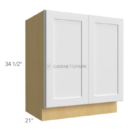 Fabuwood FS-VB36FD Double Door Vanity Base Cabinet | Fusion Stone