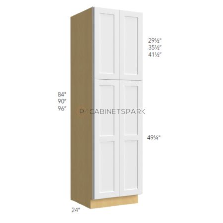 Fabuwood ID-TP242490 Wall Pantry Cabinet | Imperio Dove