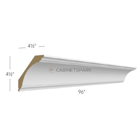 Fabuwood FD-CM-7 Large Cove Crown Molding | Fusion Dove