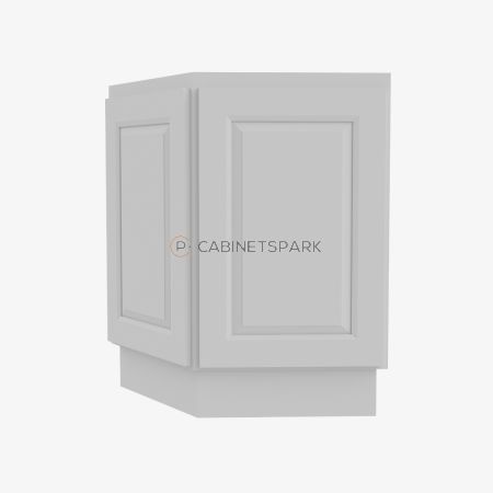 Forevermark GW-AB24 Angle Base Cabinet| Gramercy White