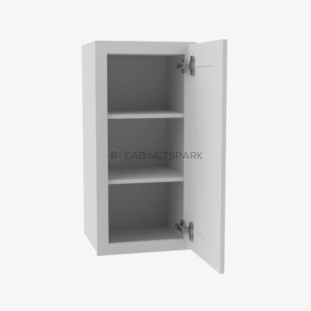 Forevermark GW-W2130 Single Door Wall Cabinet | Gramercy White