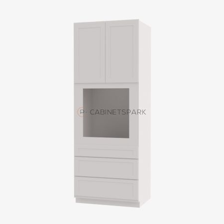 Forevermark AW-OC3384B Tall Oven Cabinet | Ice White Shaker