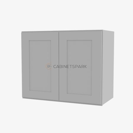 Forevermark AB-W2430B Double Door Wall Cabinet | Lait Grey Shaker