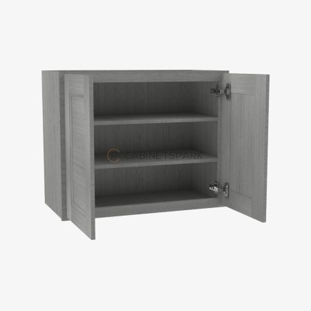 Forevermark TG-W2742B Double Door Wall Cabinet | Midtown Grey