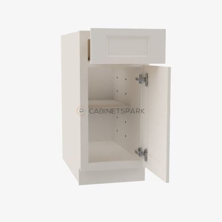 Forevermark TQ-B21 Single Door Base Cabinet | Townplace Crema