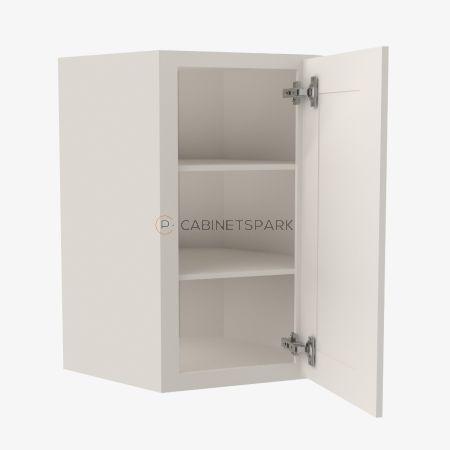 Forevermark TQ-WDC2442 Wall Diagonal Corner Cabinet | Townplace Crema