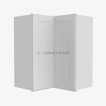 Forevermark TW-WSQ2436 Easy Reach Wall Corner Cabinet | Uptown White