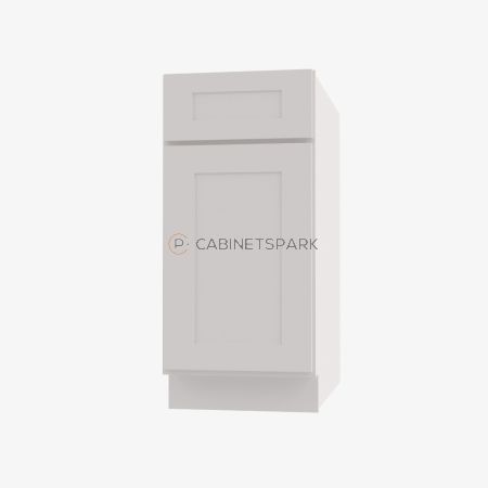 Forevermark VW-B12 Single Door Base Cabinet | Vista White Shaker