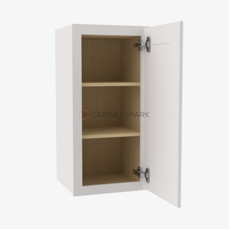 Forevermark VW-W2136 Single Door Wall Cabinet | Vista White Shaker