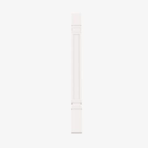 VW-POLE75-B3 Trimmable Half Decor Leg including WF3 | TSG RTA Rio Vista White Shaker