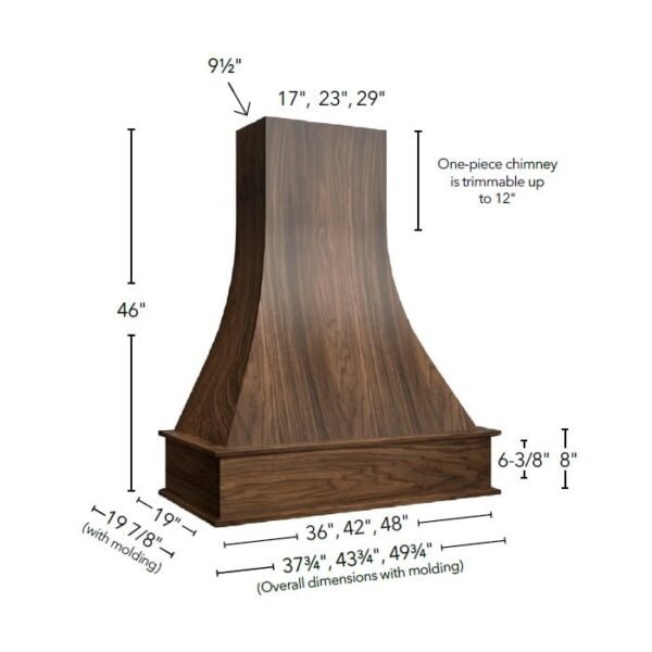 Fabuwood Allure Fusion Timber - RHCA48 WALNUT Fabuwood Allure Fusion Timber - RHCA48 WALNUT