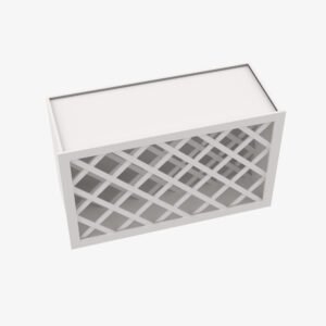 PW-W3018WR 30 Inch Wine Rack Cabinet | Petit White
