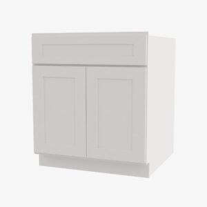 AW-B33B Double Door 33 Inch Base Cabinet | RTA White Shaker