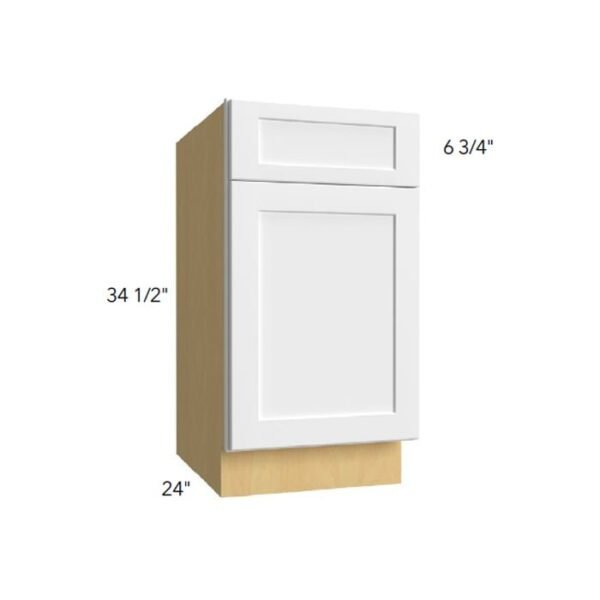 Fabuwood Kitchen Cabinet Value Series VPHF-B09 Value Premium Hallmark Frost Base Cabinets With Door