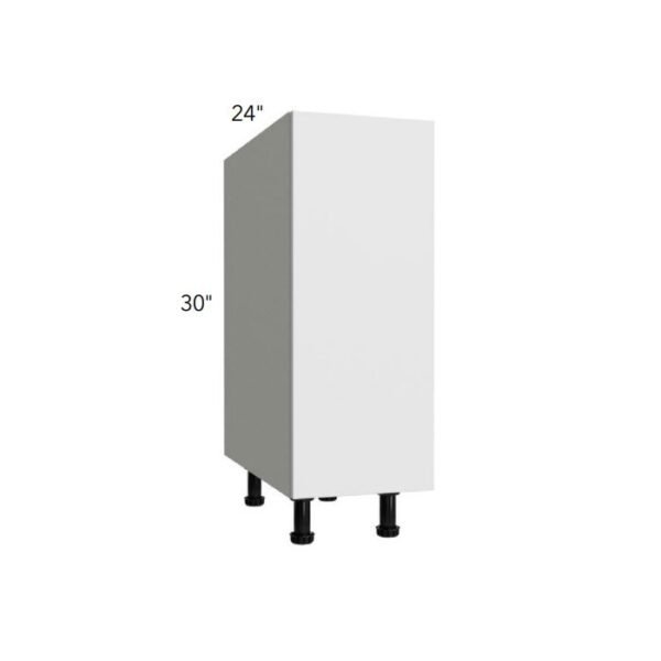 Fabuwood Cabinetry ICBM-B15FD Illume Catalina Bianco Matte Sink Base Cabinets Fabuwood Kitchen Cabinet Illume Series ICBM-B15FD Illume Catalina Bianco Matte Sink Base Cabinets