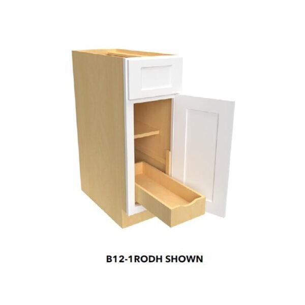 Fabuwood Kitchen Cabinet Value Series VPHF-B21-2RODH Value Premium Hallmark Frost Installed Roll Out Drawers