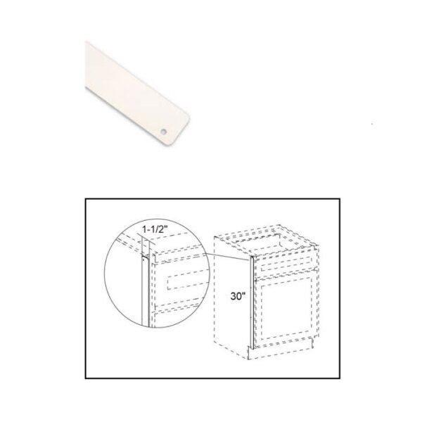 Fabuwood Cabinetry ITO3-CLM-96 - Illume Tuscany Olmo 3 Fabuwood Kitchen Cabinet Illume Series ITO3-CLM-96 Illume Tuscany Olmo 3 Columns