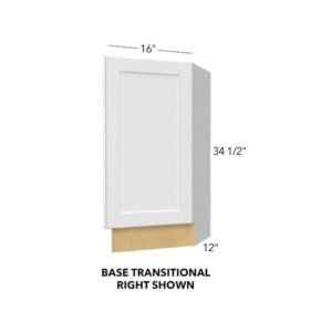 Fabuwood Kitchen Cabinet Value Series VPHF-BTR12 Value Premium Hallmark Frost Specialty Base Cabinets