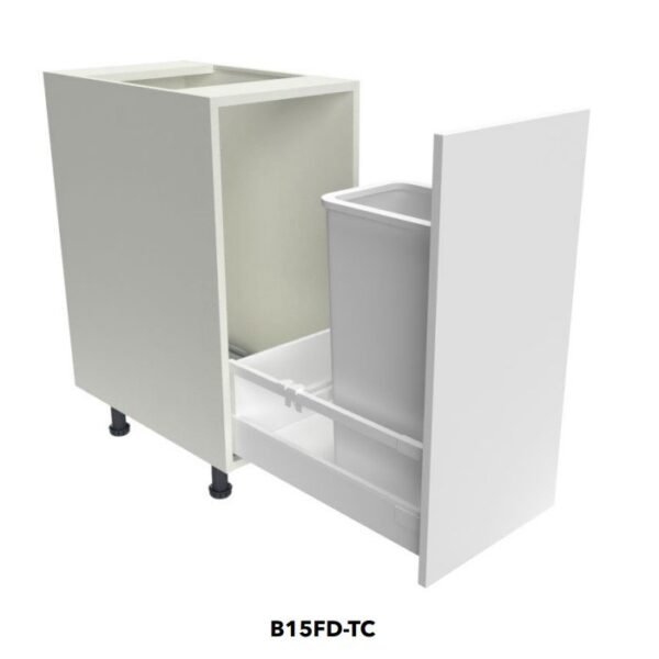 Fabuwood Cabinetry ICGG-B21FD-TC Illume Catalina Grigio Gloss Specialty Base Cabinets Fabuwood Kitchen Cabinet Illume Series ICGG-B21FD-TC Illume Catalina Grigio Gloss Specialty Base Cabinets