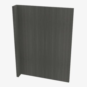 AA-DWR33412 Dishwasher End Panel with 3 Return | TSG RTA Blaze Black Shaker