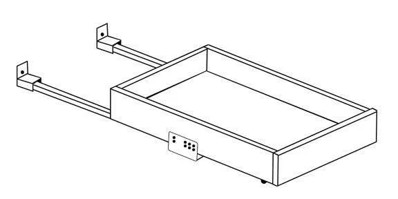 Forevermark-AR-36RT-DR-Roll-Out-Tray-with-Dove-Tail-Drawer-Box-TSG-Forevermark-Woodland-Brown-Shaker-Brown-32-Inch-Cabinet