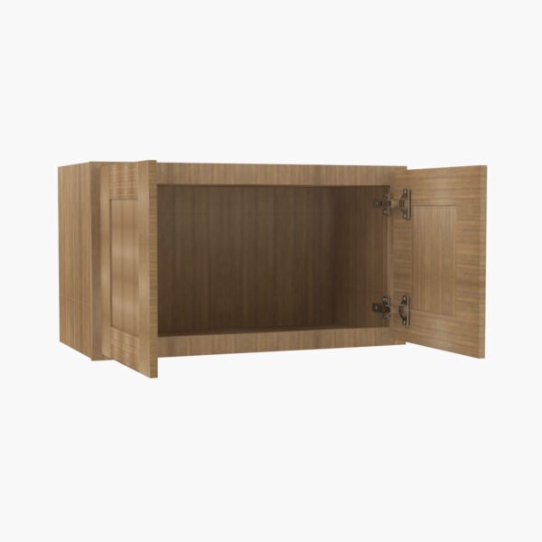 Forevermark-AR-W2412B-Double-Door-24-Inch-Wall-Cabinet-Woodland-Brown-Shaker-Brown-24-Inch-Cabinet-4