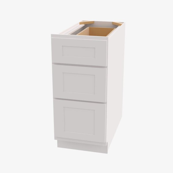 Forevermark-AW-DB12-3-12-Inch-3-Drawer-Pack-Base-Cabinet-Ice-White-Shaker-White-12-Inch-Cabinet-2