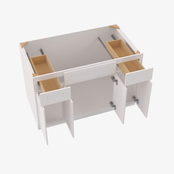 Forevermark-AW-S4821B12D-34-12-Double-Door-48-Inch-Sink-Base-Combo-Vanity-with-Drawers-Ice-White-Shaker-White-48-Inch-Cabinet-4