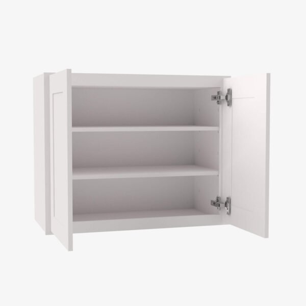 Forevermark-AW-W3336B-Double-Door-33-Inch-Wall-Cabinet-Ice-White-Shaker-White-33-Inch-Cabinet-3