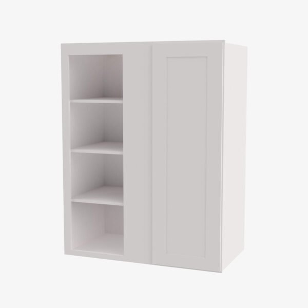 Forevermark-AW-WBLC3033-3030-Single-Door-Cabinets-30-Inch-Wall-Blind-Corner-Cabinet-Ice-White-Shaker-White-30-Inch-Cabinet