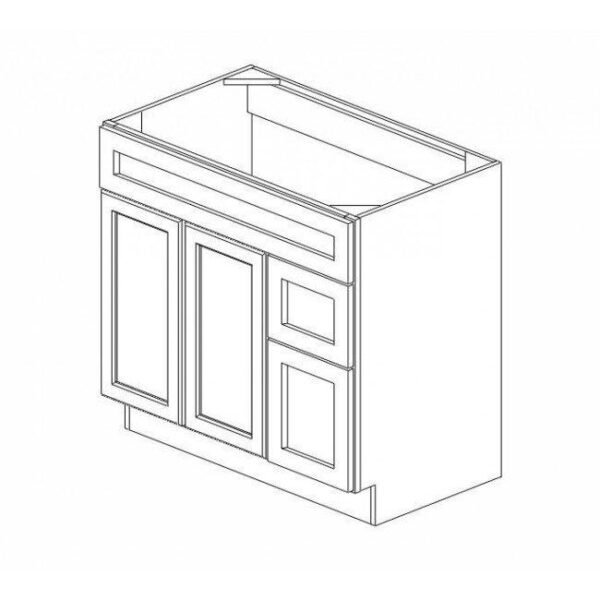 Forevermark-TQ-S3621BDR-34-12-Double-Door-36-Inch-Sink-Base-Combo-Vanity-with-Right-Drawer-Townplace-Cream-Cream-36-Inch-Cabinet-5