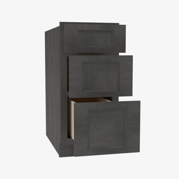 Forevermark-TS-DB12-3-12-Inch-3-Drawer-Pack-Base-Cabinet-Townsquare-Grey-Grey-12-Inch-Cabinet-3