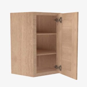 PH-WDC2412 Single Door Cabinets 24 Inch Wall Diagonal Corner Cabinet | Petit OAK